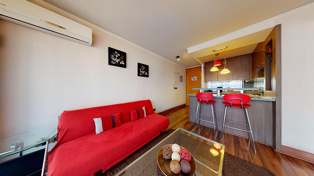 Departamento amoblado en Las Condes