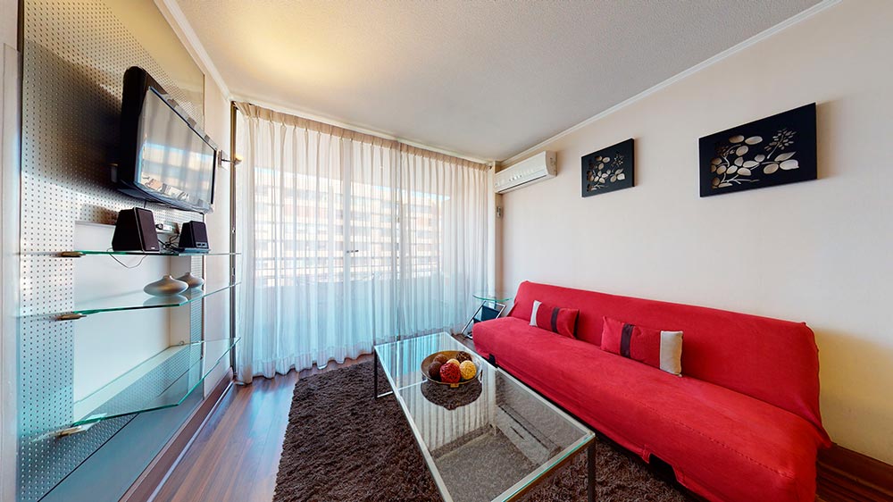 Departamento amoblado en Las Condes