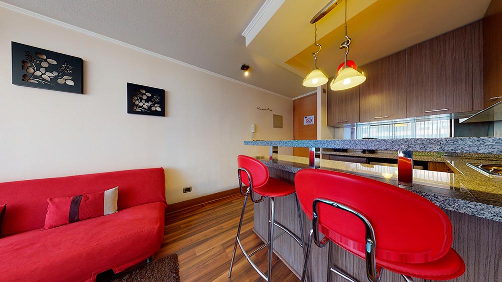 Departamento amoblado en Las Condes
